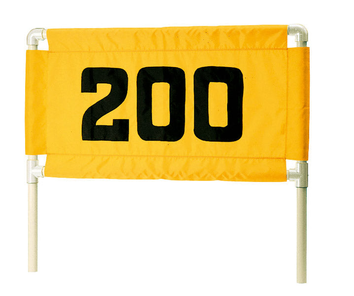 Avstandsbanner drivingrange 200