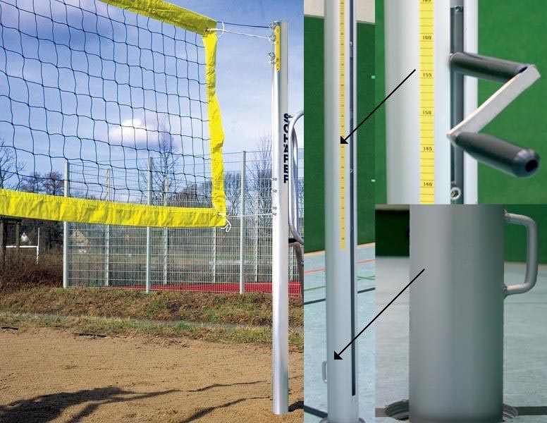 Beachvolleyball stolper, Multipurpose