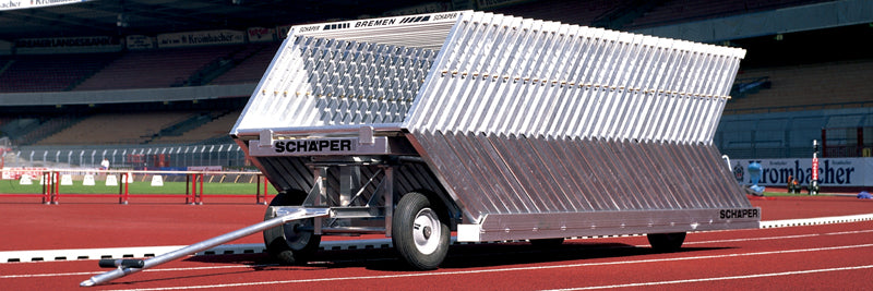 Transport tralle for hekker