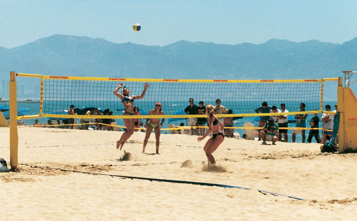 Sandvolleyball nett Konkurranse Per løpemeter