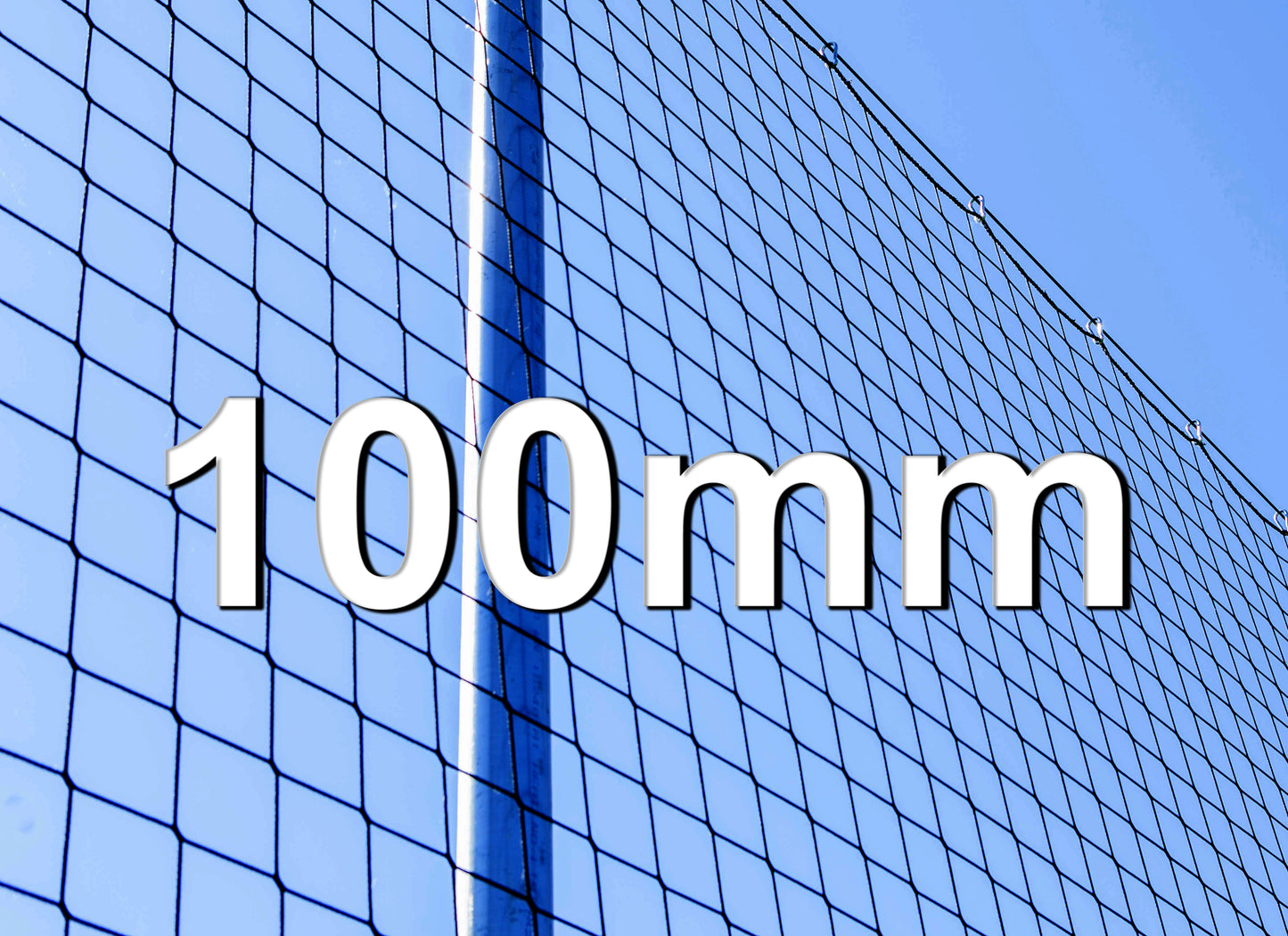 Ballfangernett 12x4 m 100mm masker