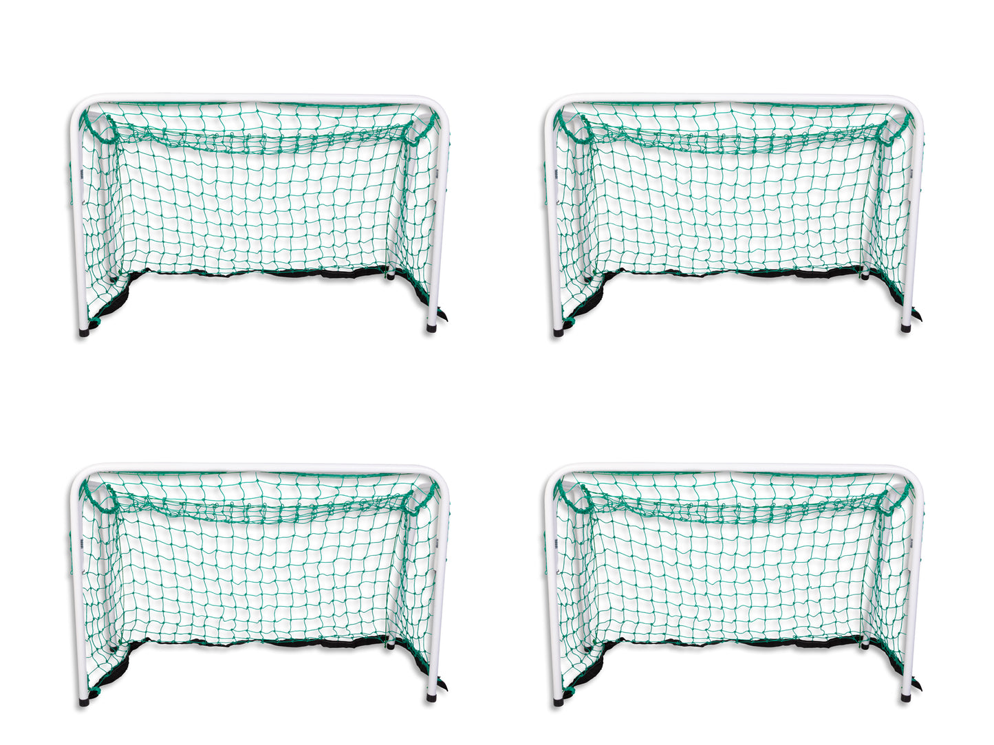Mini fotballmål pakke: 4 stk 60 x 90 cm