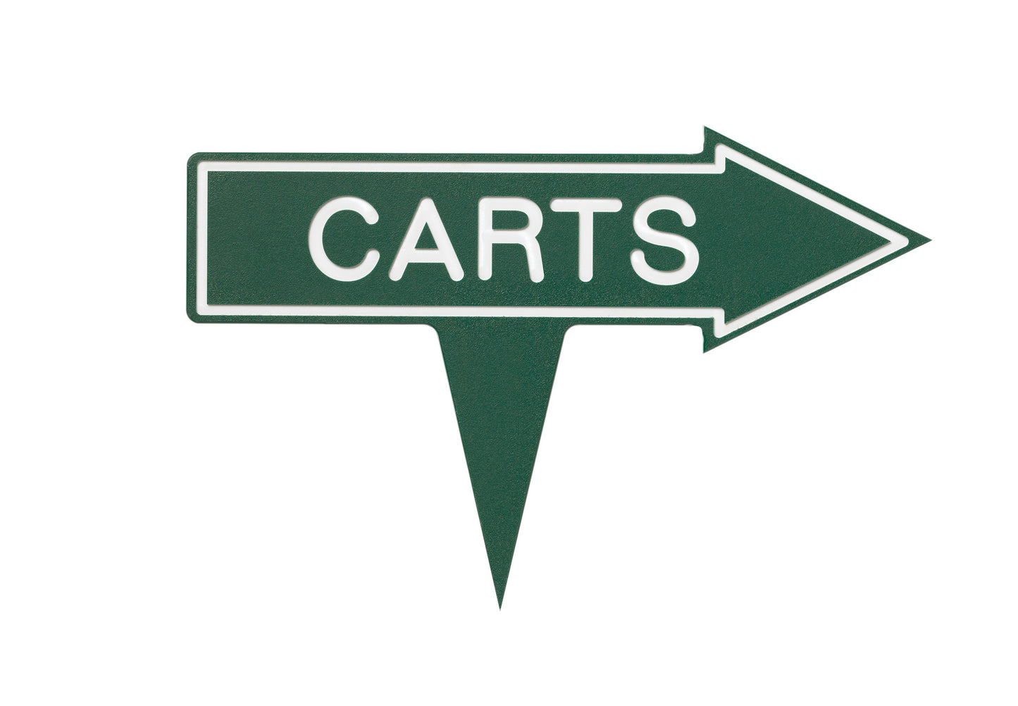 13" Green Line Arrow-Carts