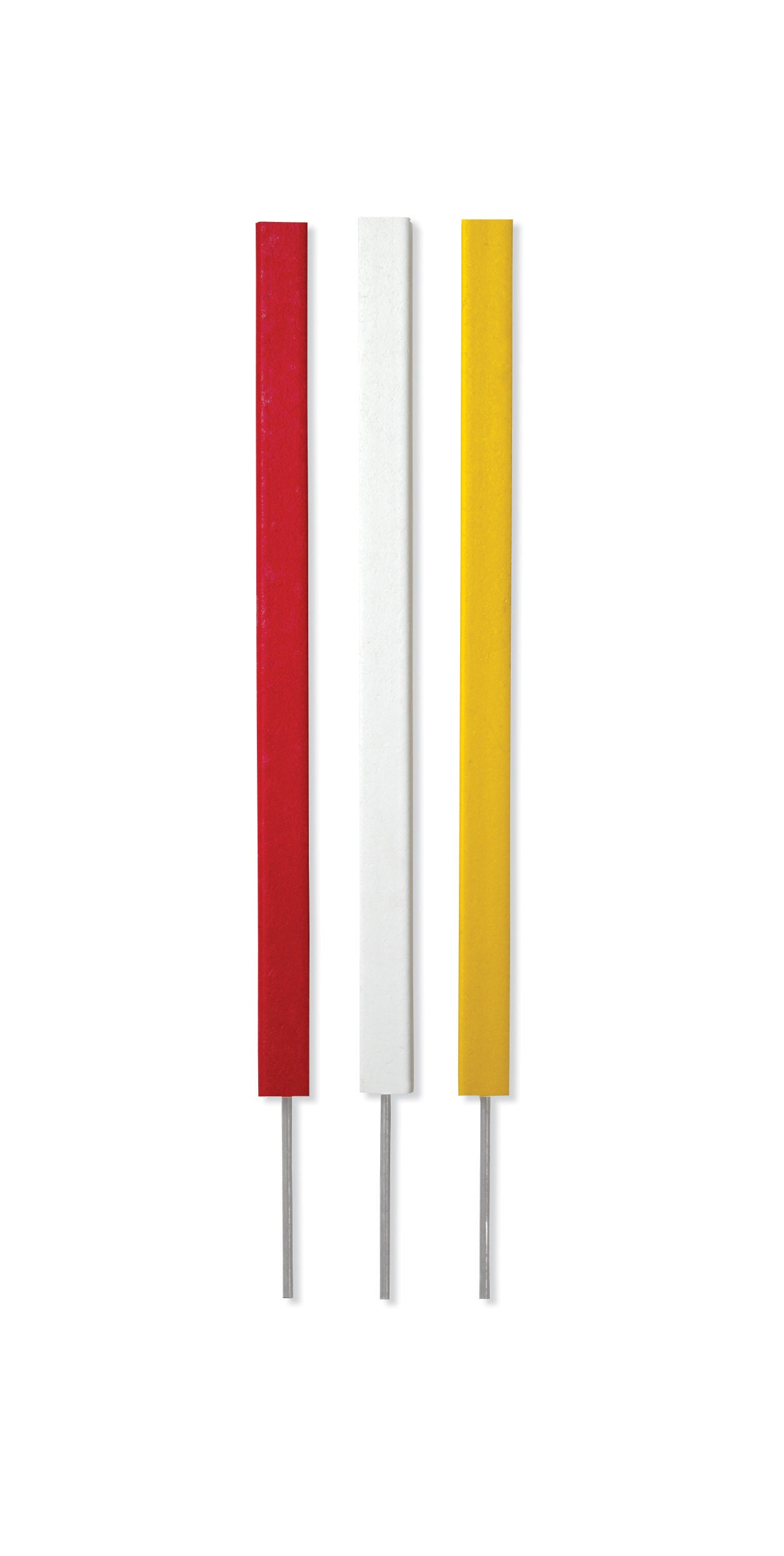 Faremarkør 61cm, firkantet, rød