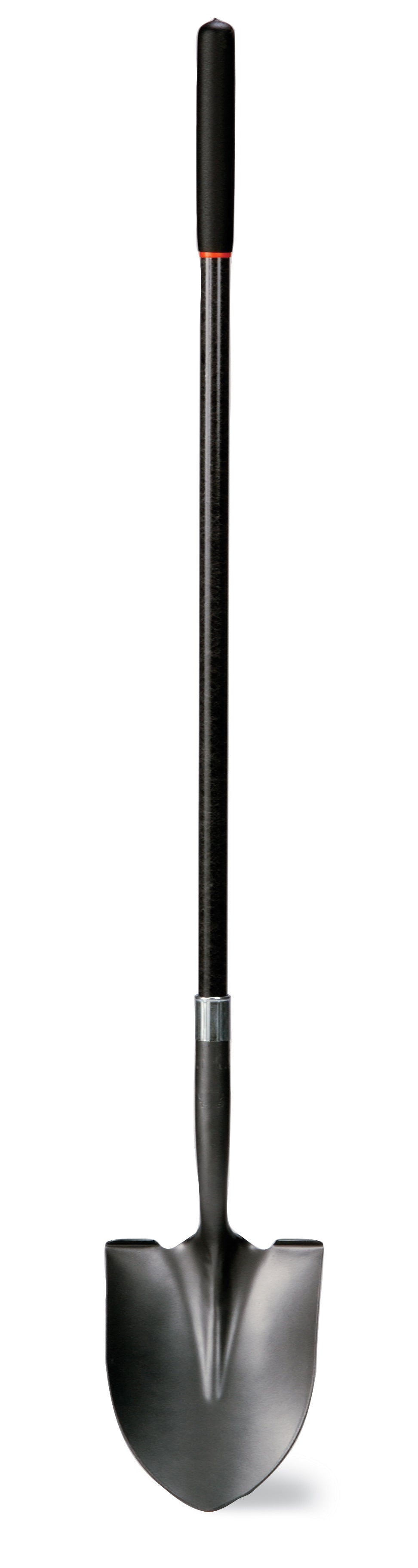Round Point Shovel-48" Black Fiberglass