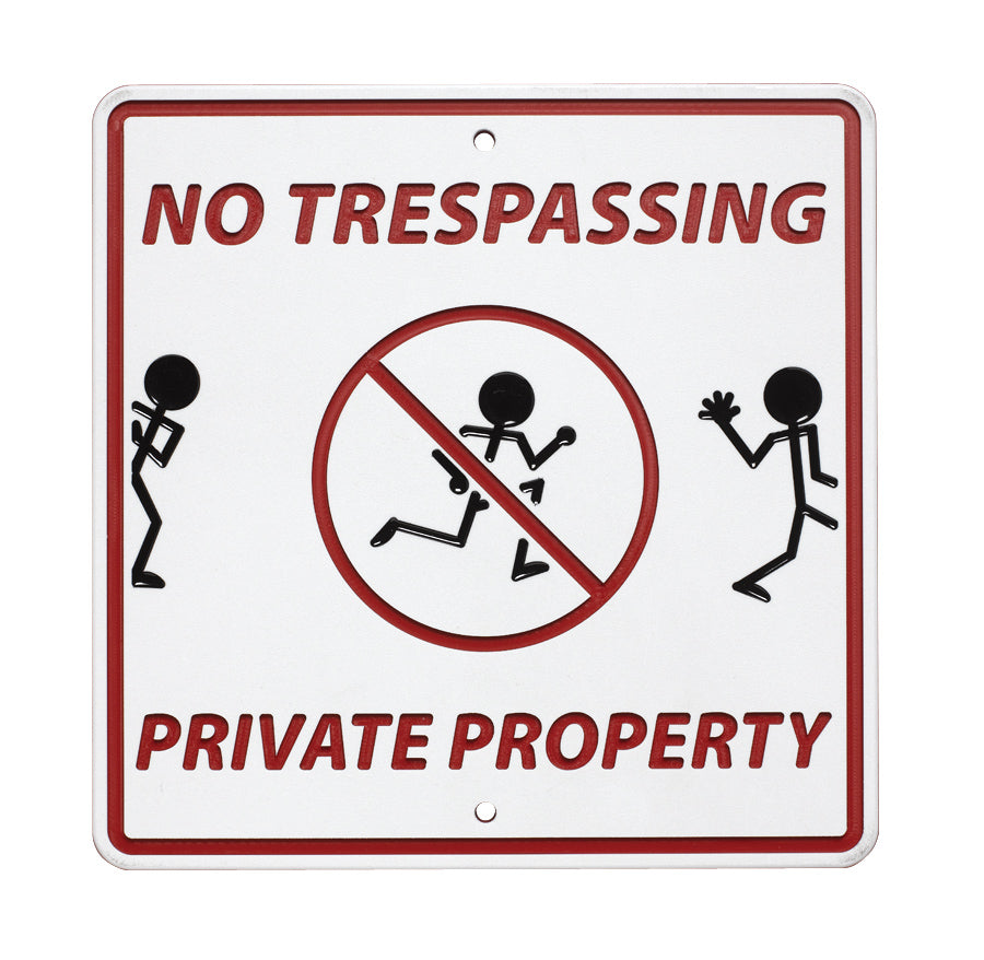 12" x 12" Customized Green Line Sign