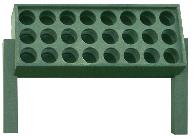 24 Bottle Divot Mix Rack-Green
