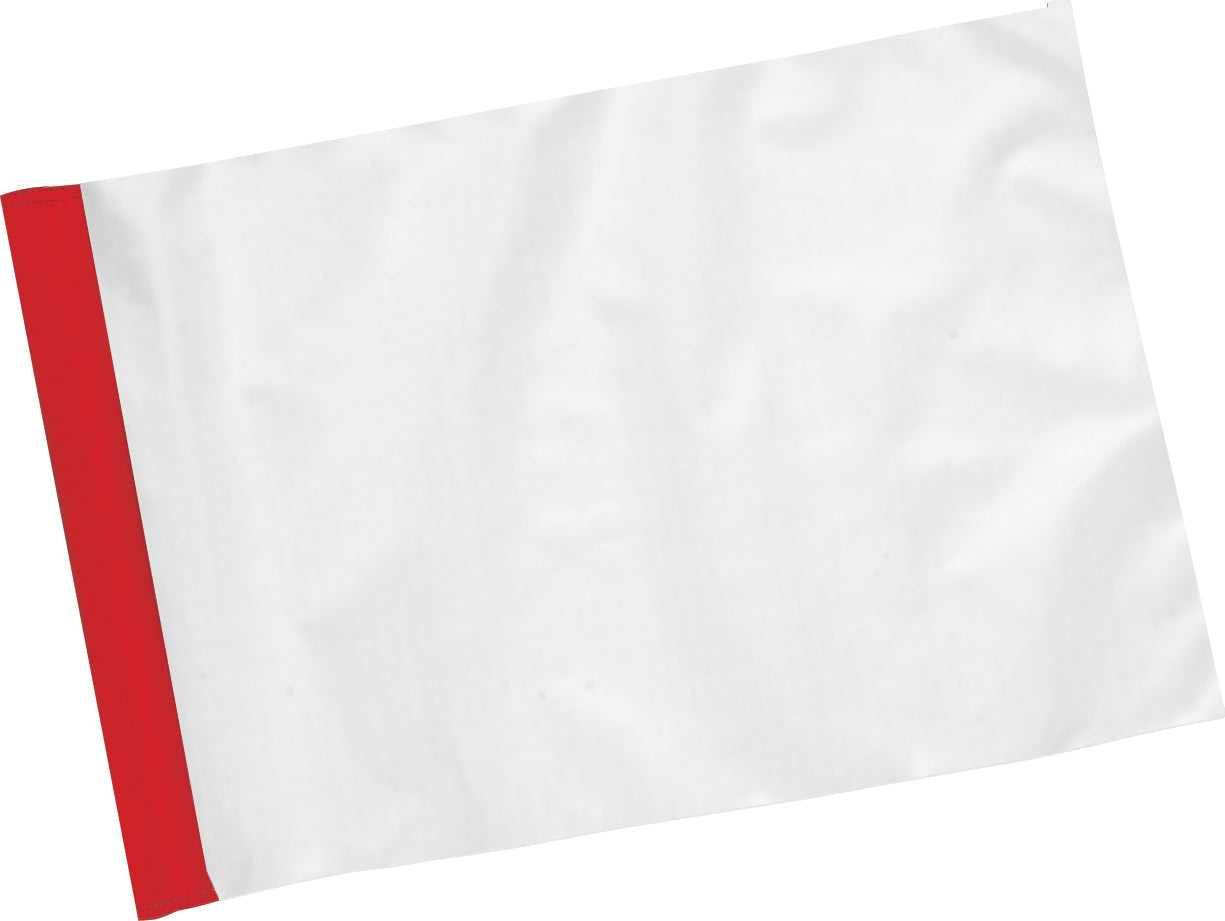 White with Red Tube