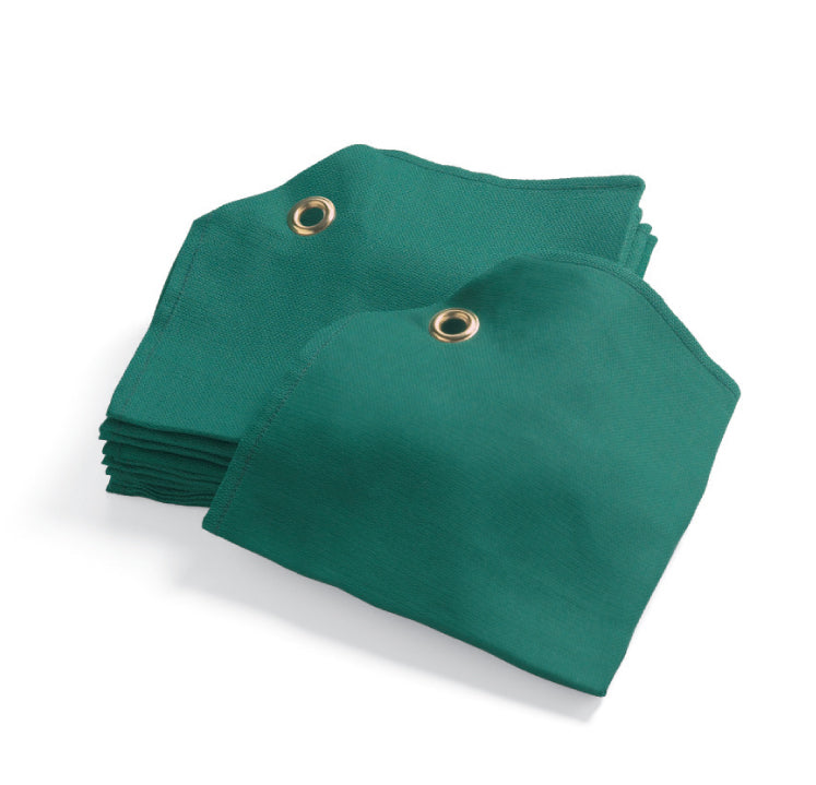Tee Towels, Green, 18" x 18"