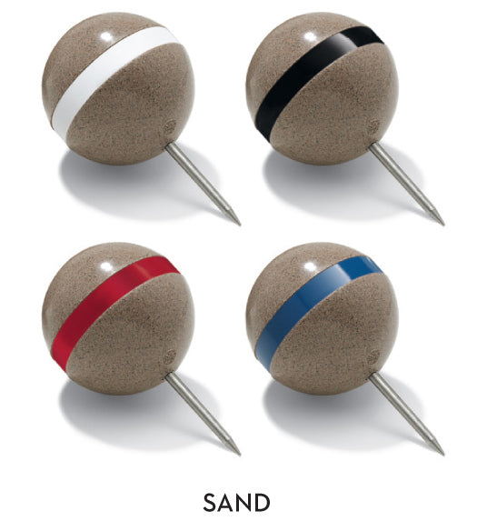 Banded Tee Marker, Sand Granite