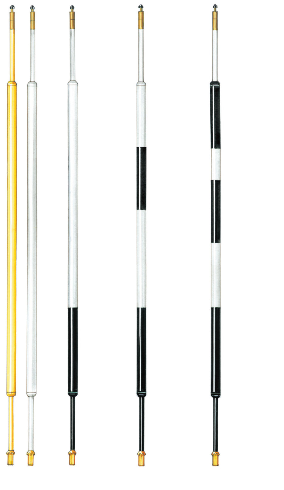 8´ Tournament Flag Stick, bright white