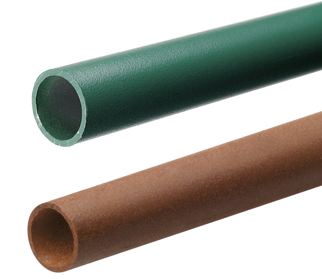 54" Rake Handle w/grip, Green Aluminum