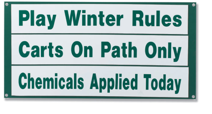Play Winter Rules set of 2