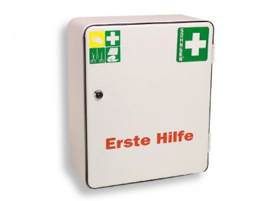 Førstehjelpskap med innhold