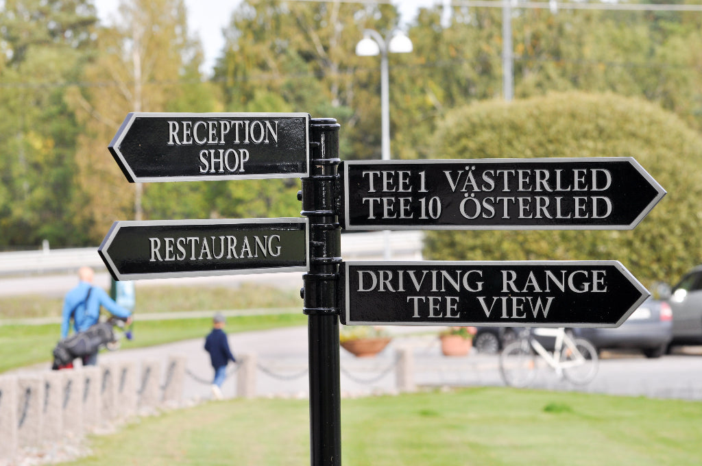 Skilt stolpe Metall 2700x60 mm