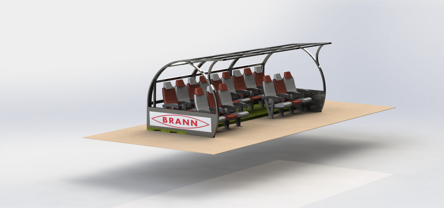 Innbytterbenk VIP - 15 personer