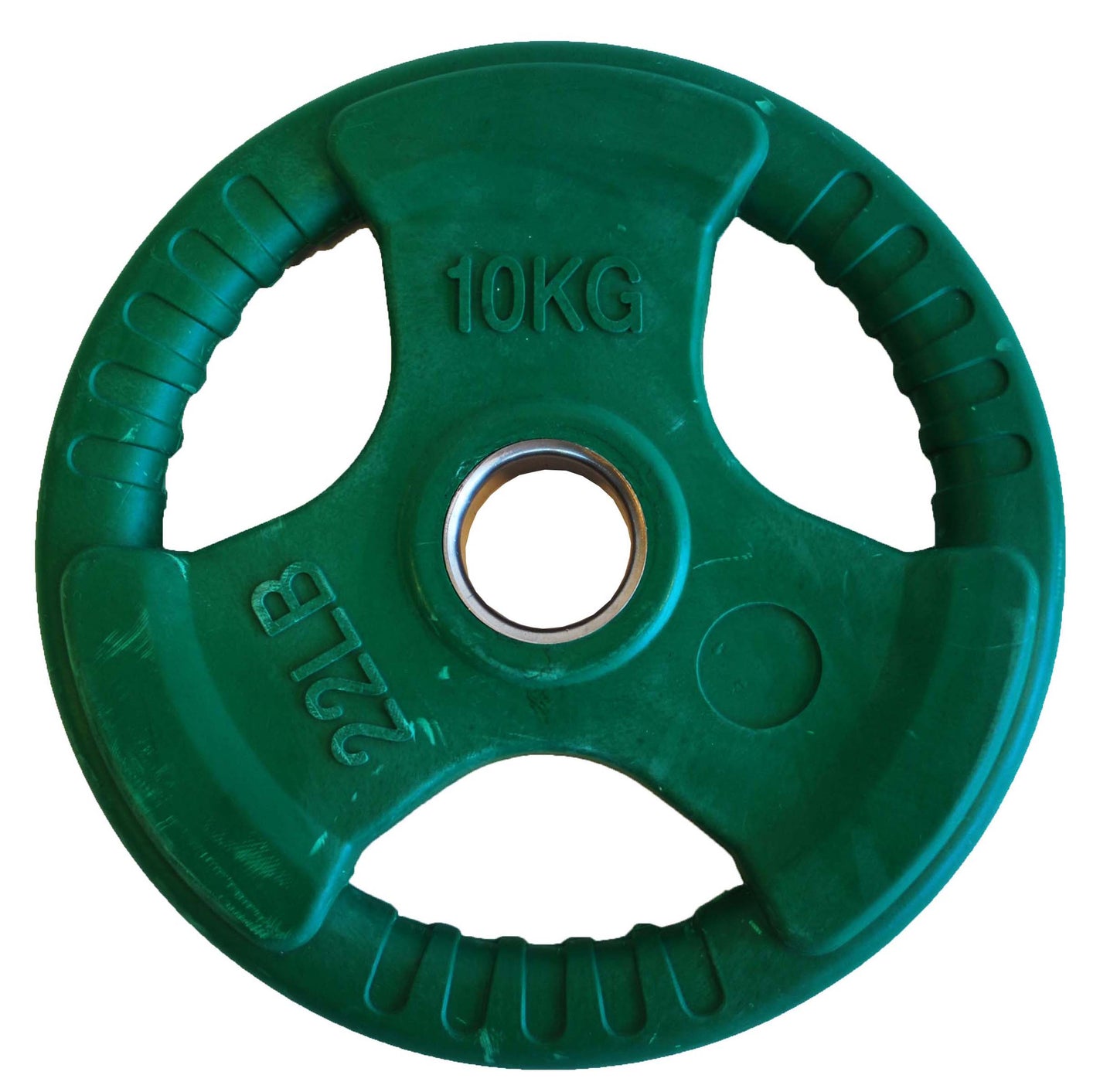 Vektskive Olympisk 10 kg - Grønn 50 mm