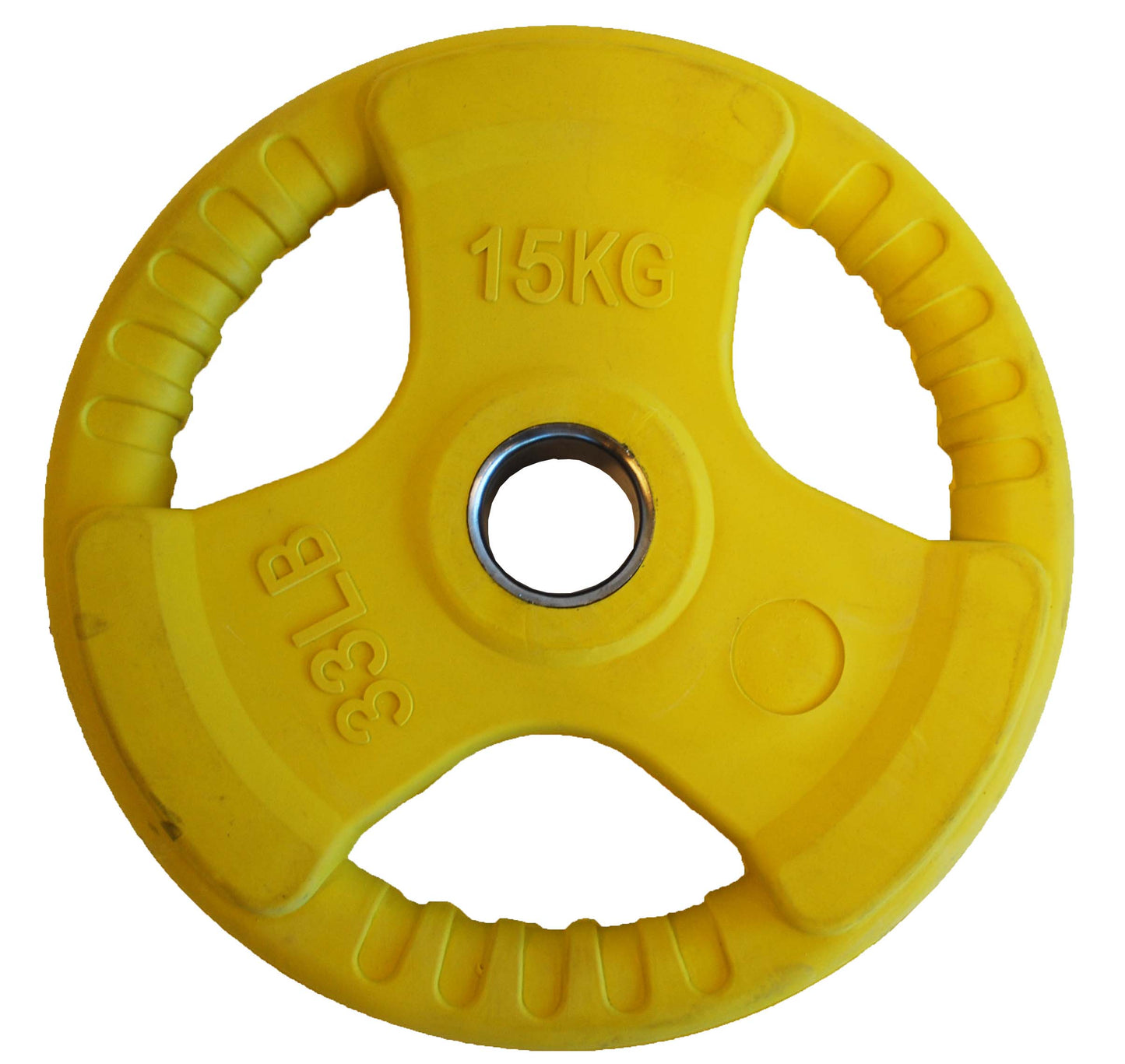 Vektskive Olympisk 15 kg - Gul 50 mm