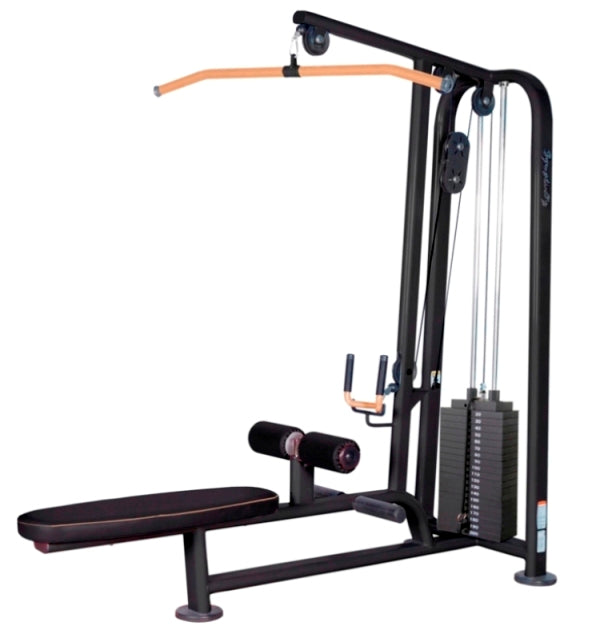 Nedtrekksapparat og seated rowmachine