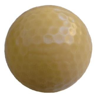 Golfball som oppløses i vann
