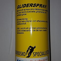 Glider spraybox plastis
