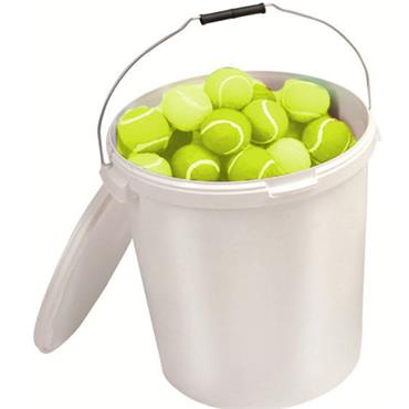 Tennisballer 72 stk med bøtte