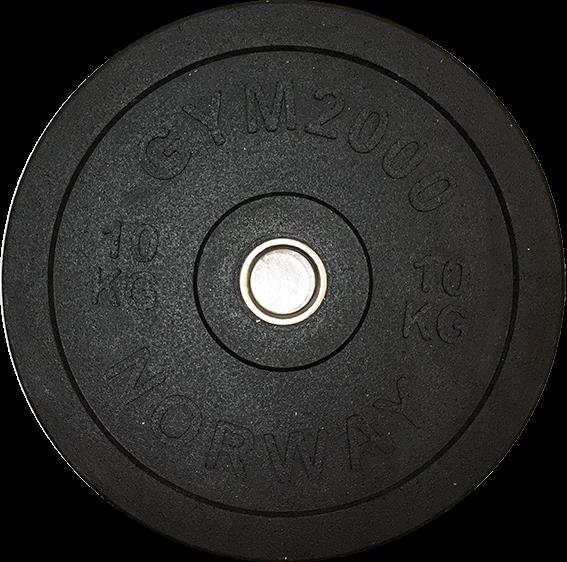Olympisk bumperplate Pro 10 kg 50 mm