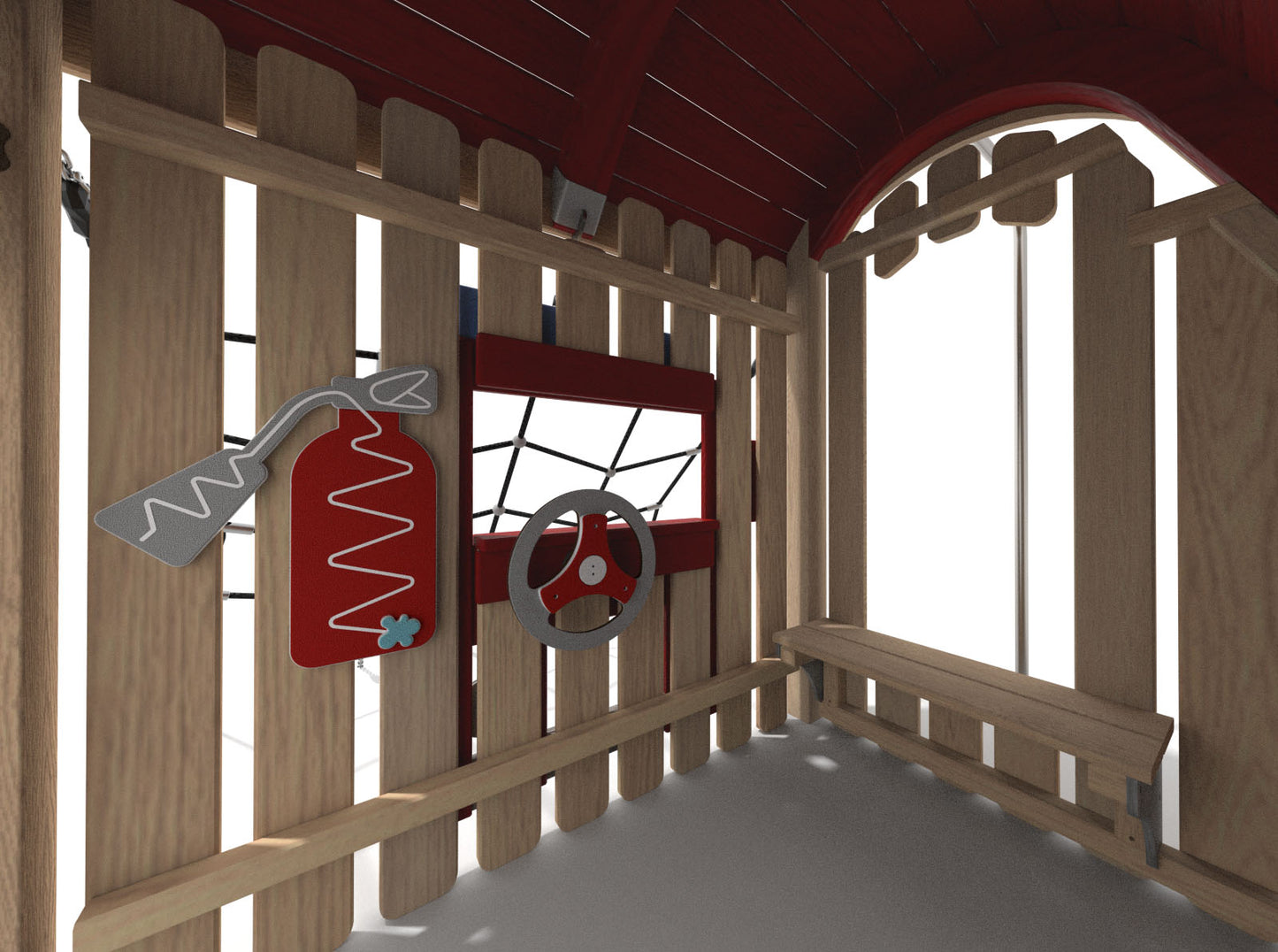 8458 - Robinia Play Brannstasjon