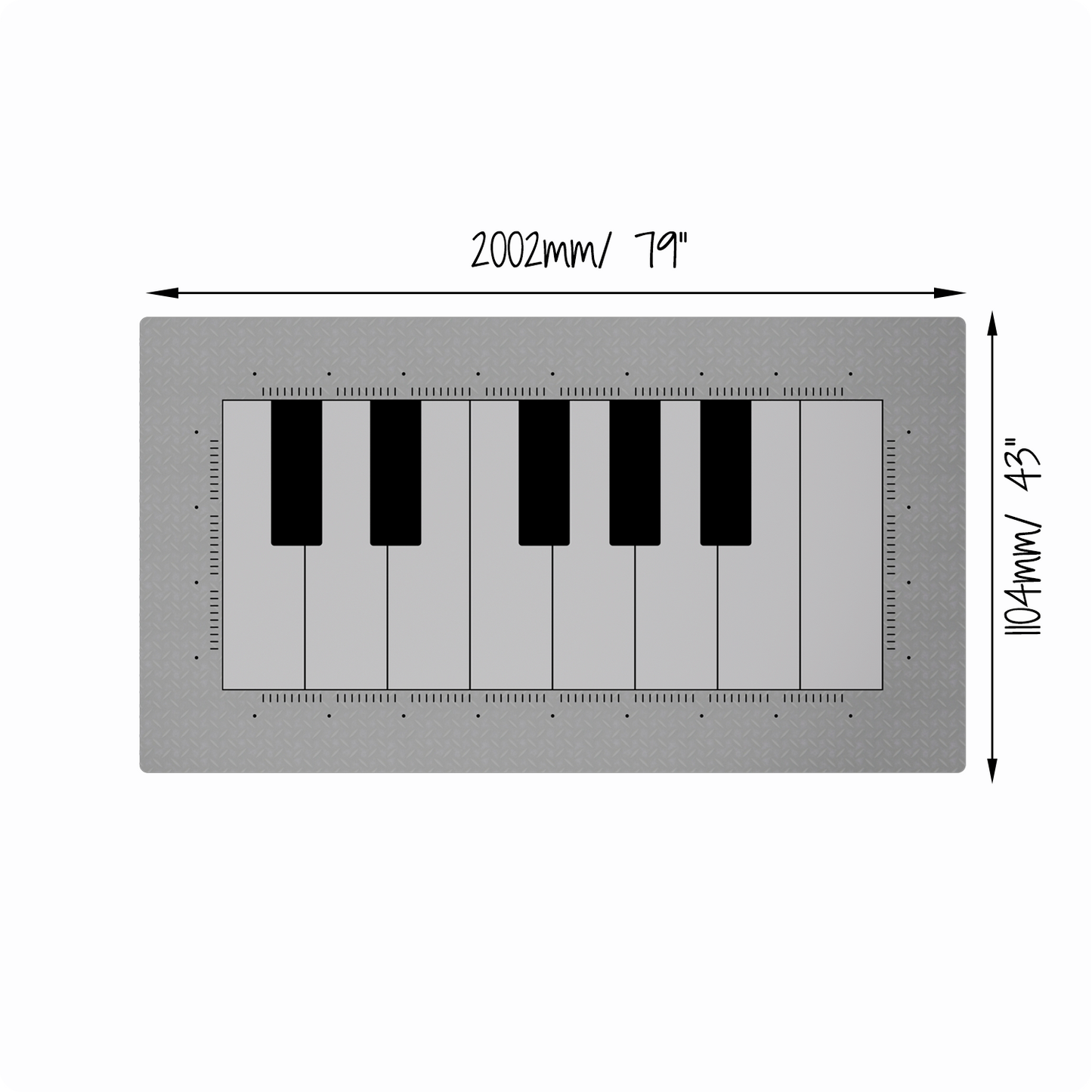 Baby Floor Piano utendørs gulvpiano