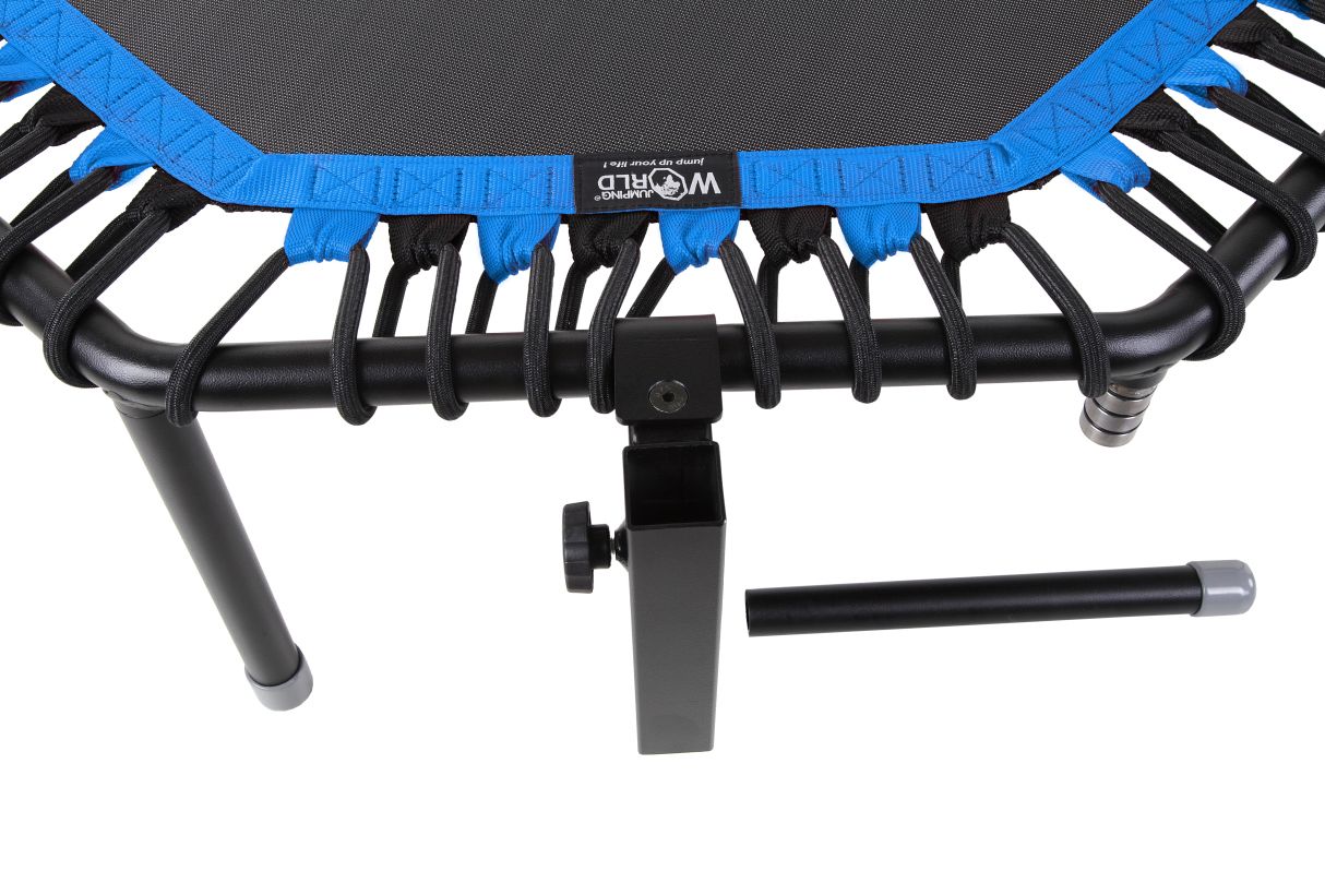 Original professional WOLD JUMPING Highspeed Trampoline standard Home BLÅ