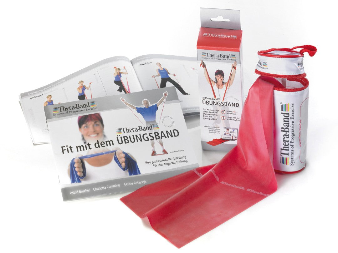 Thera-Band® 2,50m - Medium - Rød