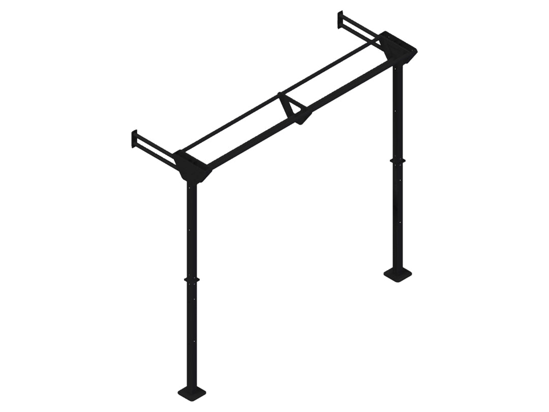 Treningsramme - festes til vegg Til slynger - 266 x 85 x 233 cm
