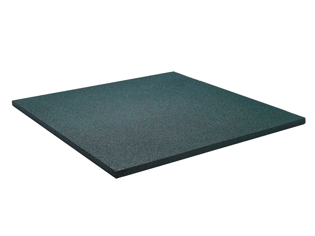 Sportsgulv fitness 100 x 100 cm 20 mm - Grønn