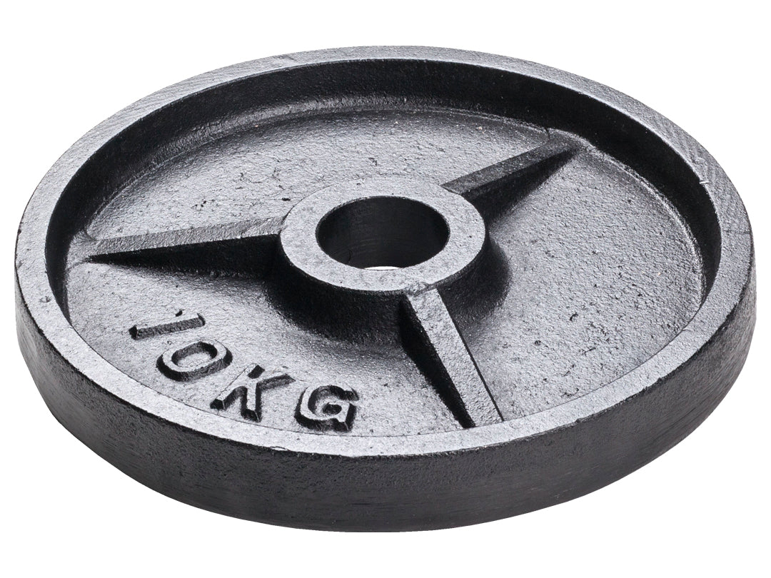 Vektskive Støpejern 10 kg - 50mm