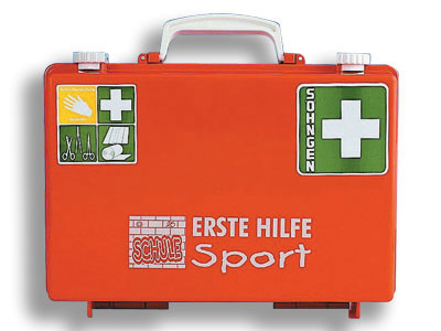 Førstehjelpsskrin skole/sportsmiljø Solid koffert