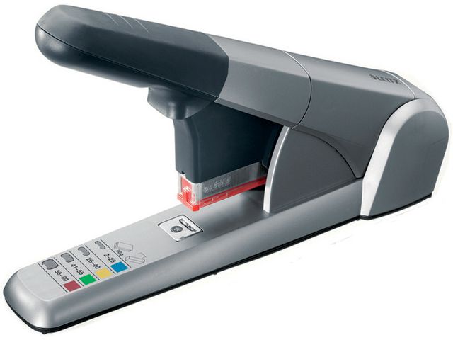 Stiftemaskin LEITZ 5551 HD 80 ark hvit