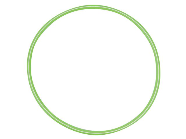 Rokkering i plast 65cm