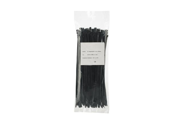 Strips nylon 4,8 x 300 mm (100)