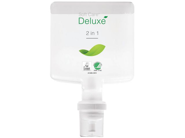 Dusjsåpe SOFT CARE Deluxe sjampo 1,3L