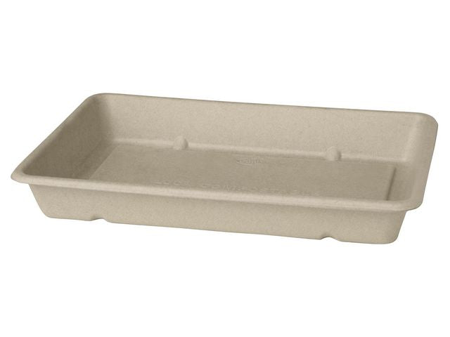 Salatboks DUNI 850ml bagasse brun (40)