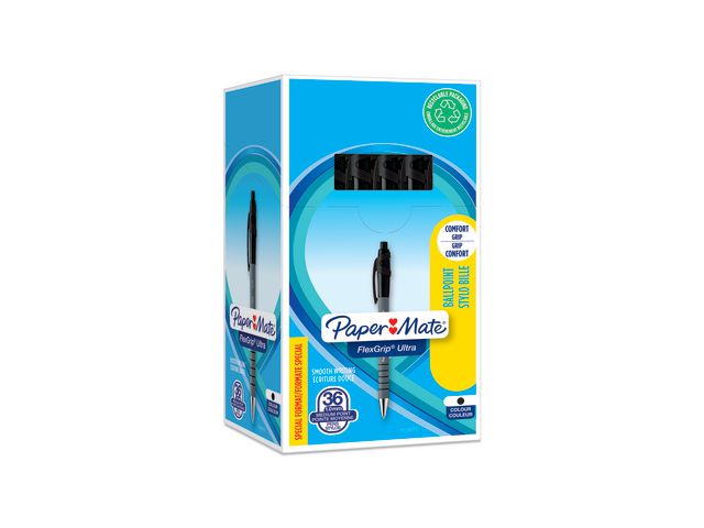 Kulepenn PAPERMATE Flex Ultra sort (36)