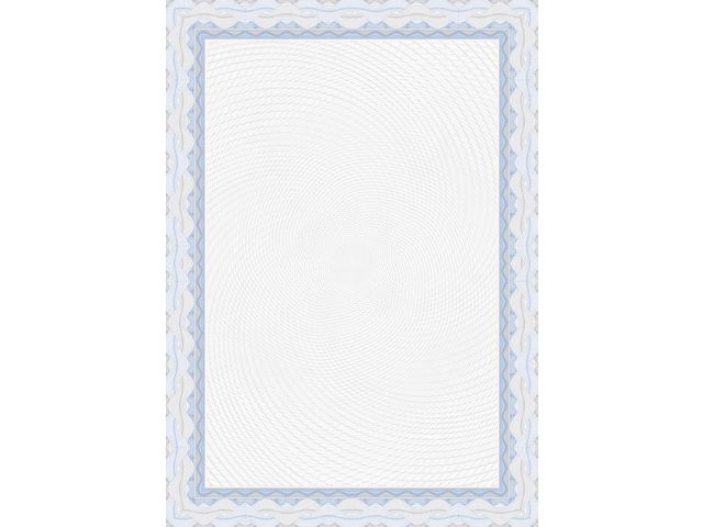 Spesialpapir APLI diplom blå 115g (25)