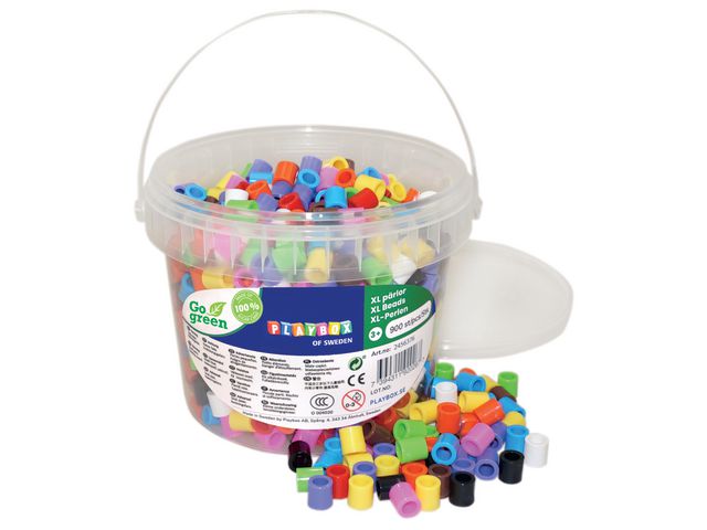 Perler PLAYBOX XL 10 farger mix (900)