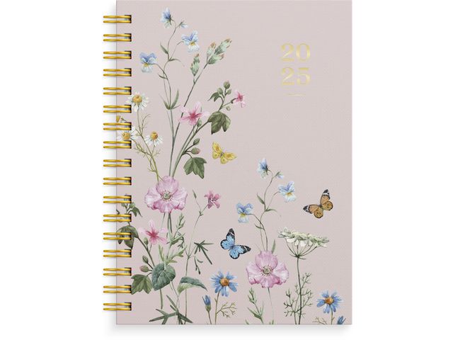 Ukekalender GRIEG Multi A6 2025 blomster