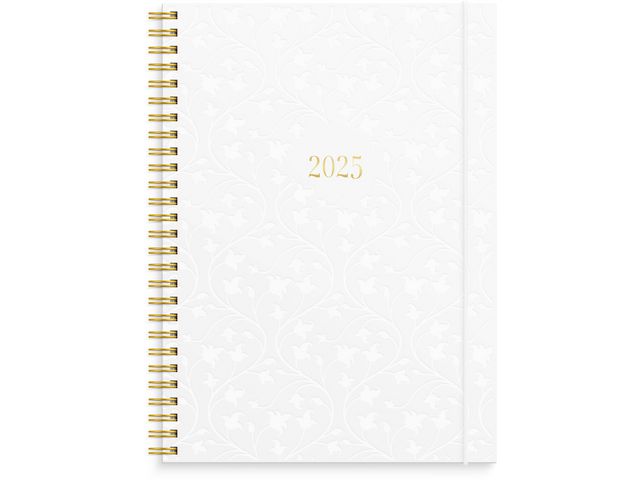 Ukekalender GRIEG Multi A5 2025 hvit