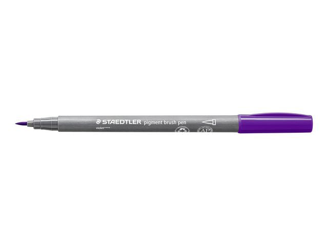 Fiberpenn STAEDTLER brush lilla