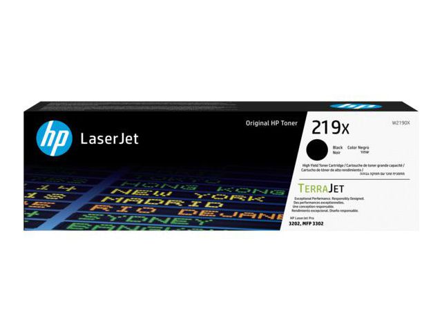 Toner HP 219X Sort