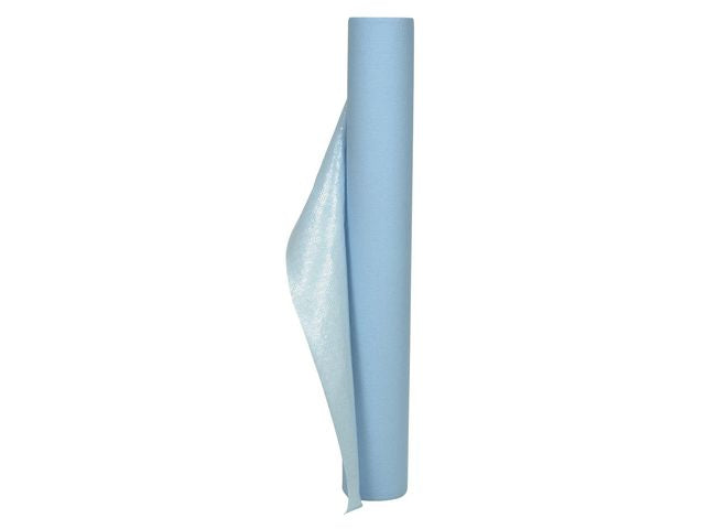 Legebenkpapir Abena 2L m/PE 60cmx65m blå