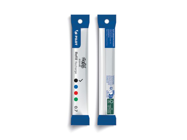 Refill PILOT Frixion Zone 0,7mm sort
