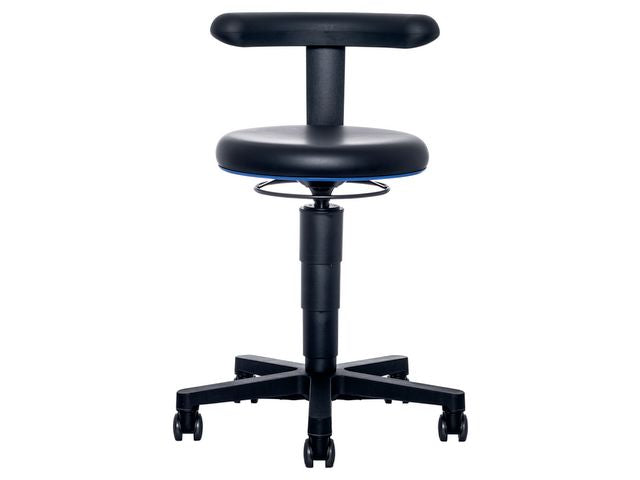 Industristol BIMOS Helse F 9463 sort/blå